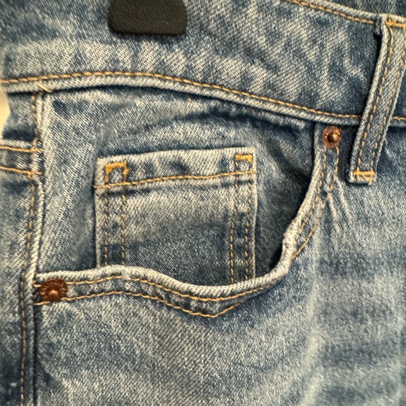 Old Navy High Rise OG Loose Secret-Smooth Pockets Medium Wash Jeans Size 6 - Picture 9 of 14